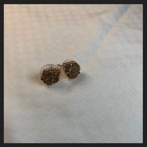 Kendra Scott Tessa Studs Rose Gold/Drusy Earrings